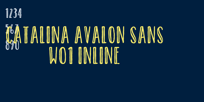 Catalina Avalon Sans W01 Inline