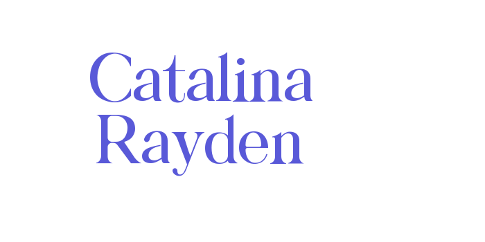 Catalina Rayden Font