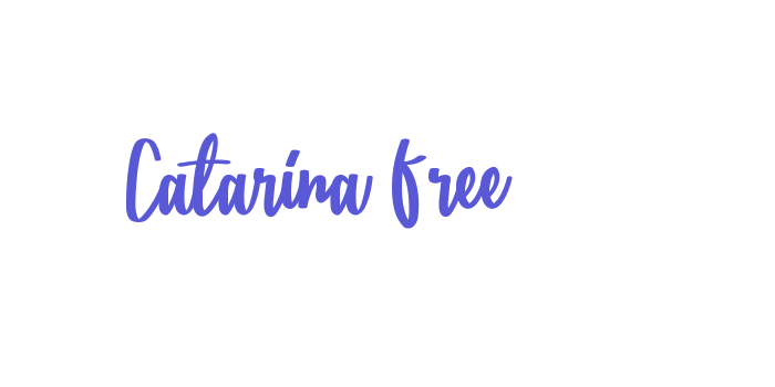 Catarina Free Font Download