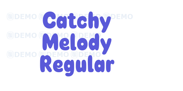 Catchy Melody Regular font