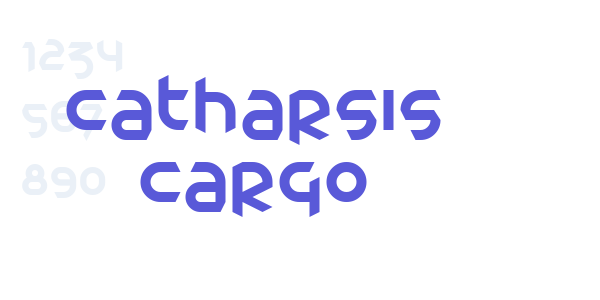 Catharsis Cargo font