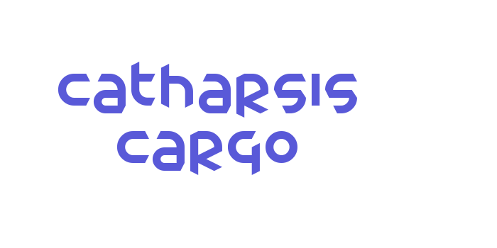 Catharsis Cargo Font Download