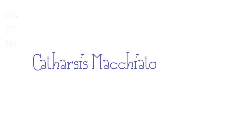 Catharsis Macchiato-font-download