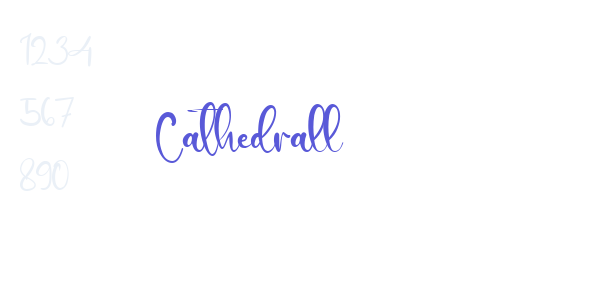 Cathedrall font free