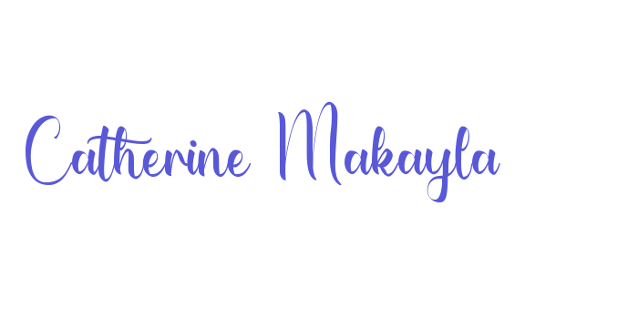 Catherine Makayla Font