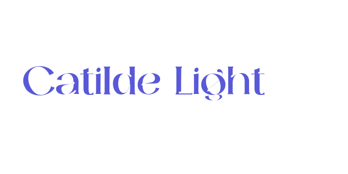 Catilde Light Font Download