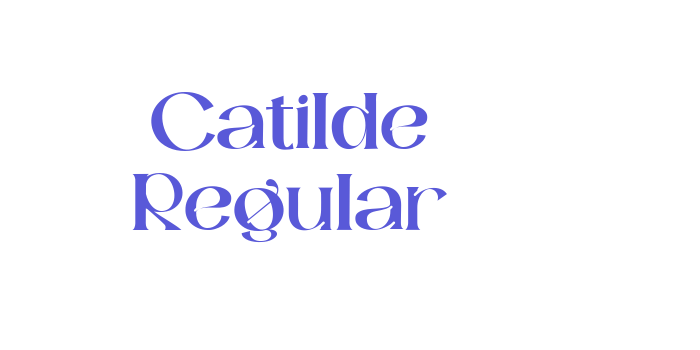 Catilde Regular Font Download