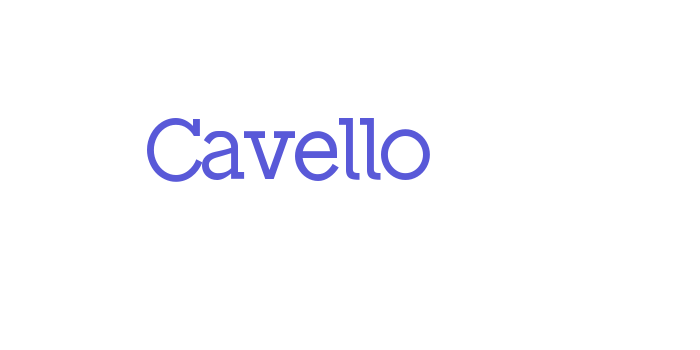 Cavello Font