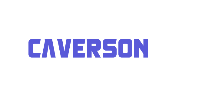 Caverson Font Download