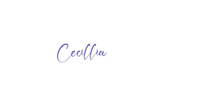 Cecillia Font Download