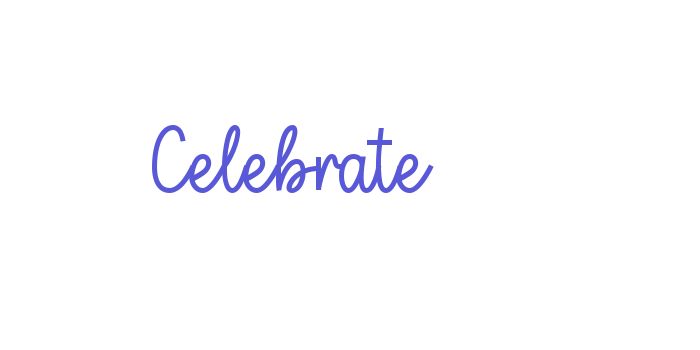 Download Celebrate Font