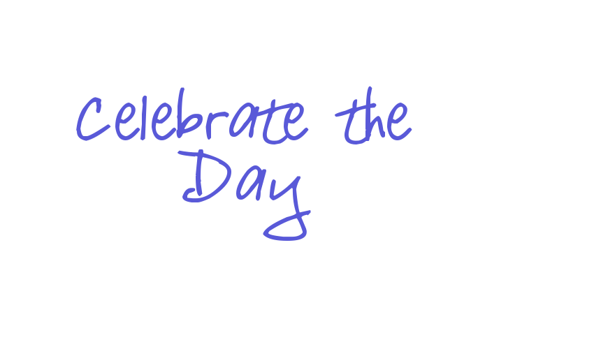 Celebrate the Day Font