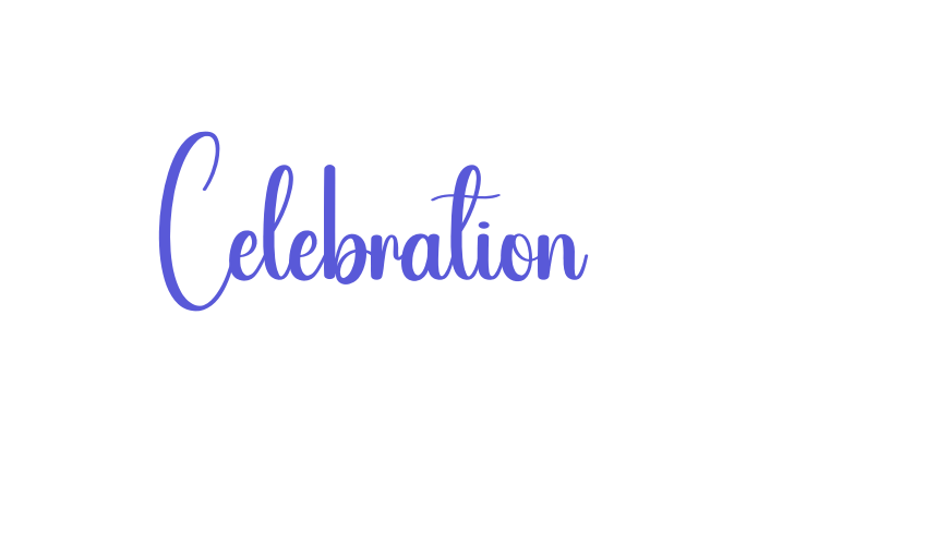 Celebration Font Download