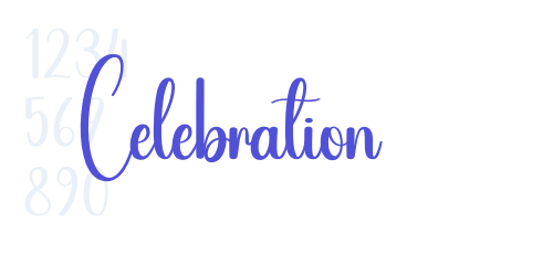 Celebration-font-download