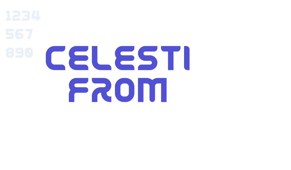 Celesti From-font-download