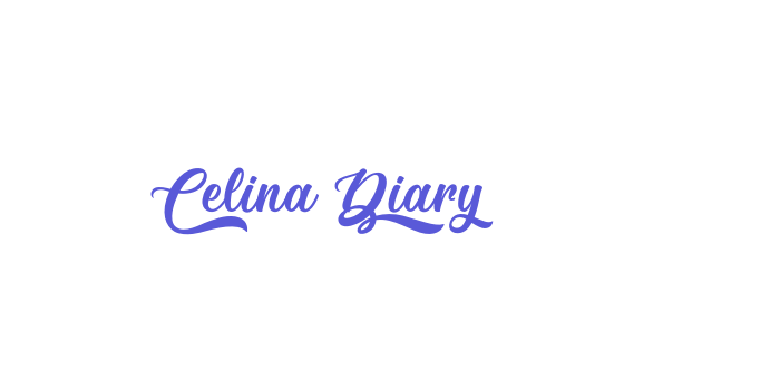 Celina Diary Font Download