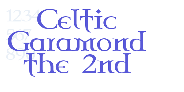 Celtic Garamond the 2nd font free