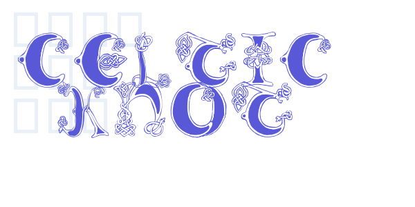 Celtic Knot font free