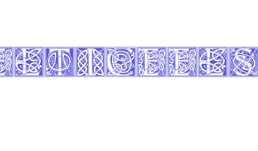 CelticEels Font