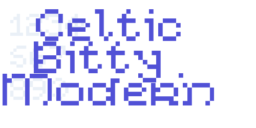 Celtic Bitty – Modern-font-download