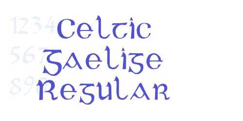 Celtic Gaelige Regular-font-download