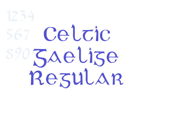 Celtic Gaelige Regular