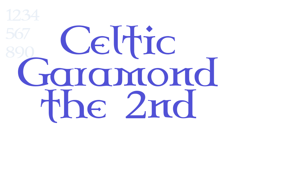 Celtic Garamond the 2nd-font-download