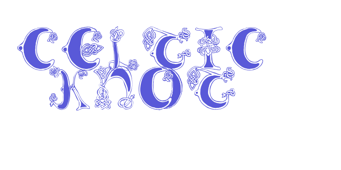 Celtic Knot Font Download