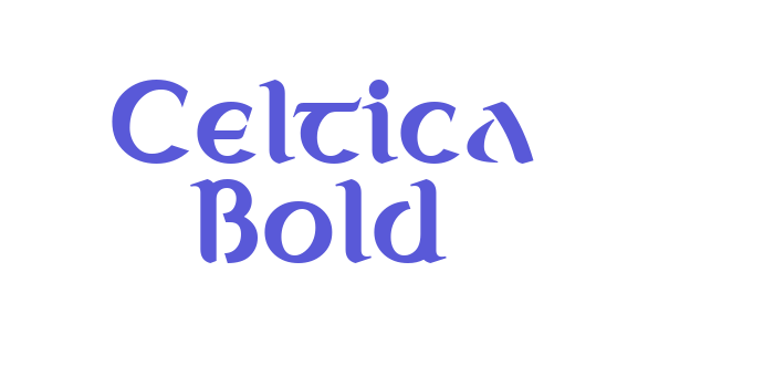 Celtica Bold Font