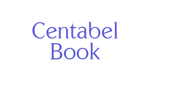 Centabel Book Font Download