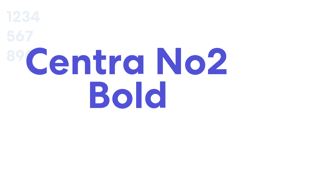 Centra No2 Bold-font-download