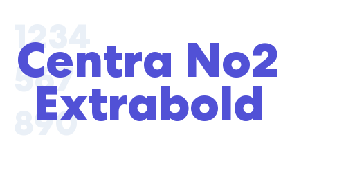 Centra No2 Extrabold-font-download