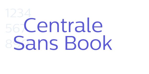 Centrale Sans Book font free