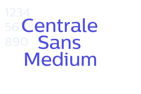 Centrale Sans Medium