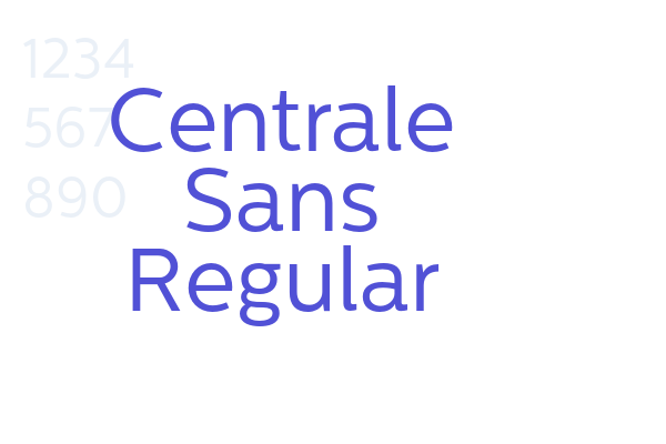 Centrale Sans Regular