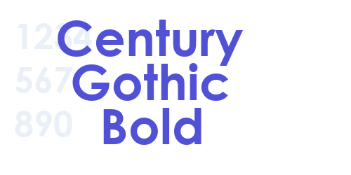 Century Gothic Bold-font-download