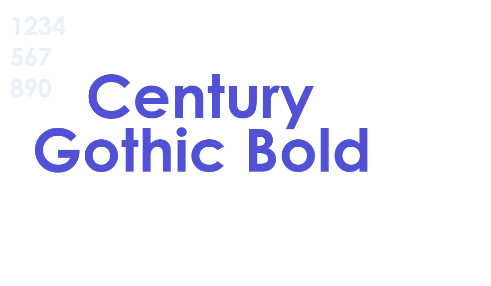 Century Gothic Bold-font-download