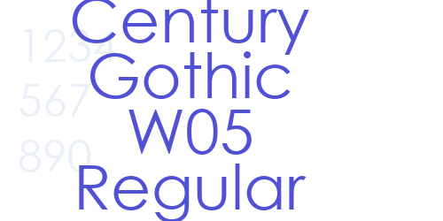 Century Gothic W05 Regular-font-download
