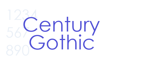 Century Gothic-font-download