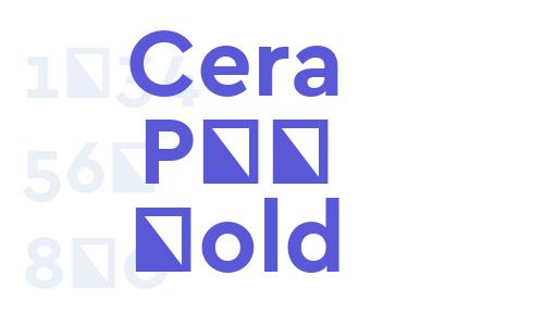 Cera PRO Bold Font Download