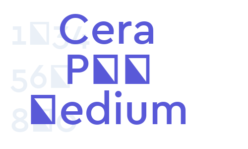 Cera PRO Medium Font Download