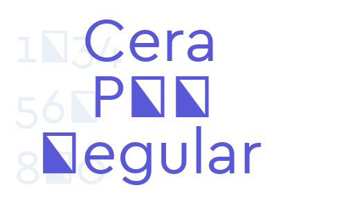 Cera PRO Regular Font Download