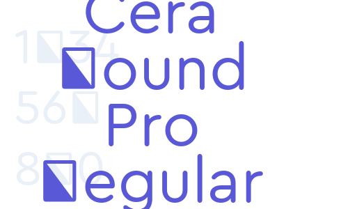 Cera Round Pro Regular Font Download