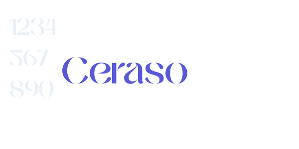 Ceraso font free