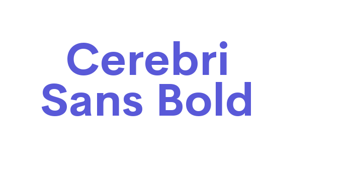 Cerebri Sans Bold Font Download