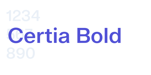 Certia Bold-font-download
