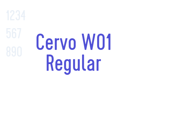 Cervo W01 Regular