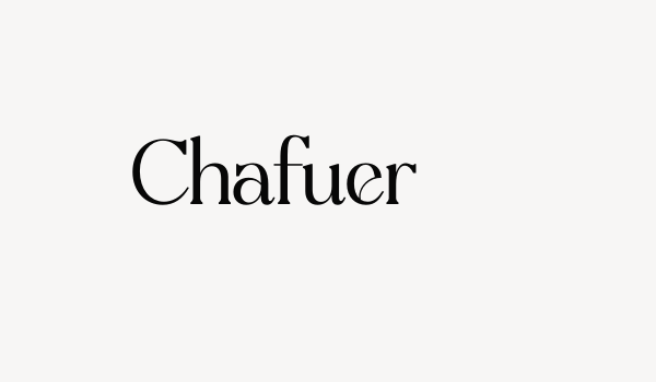 Chafuer Font