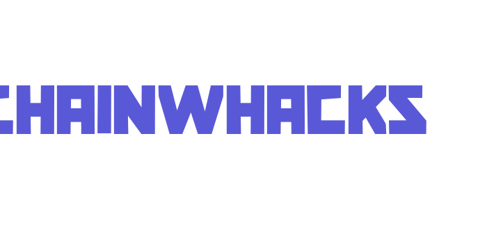 Chainwhacks Font