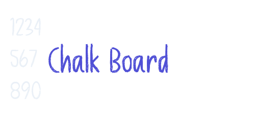 Chalk Board-font-download